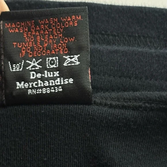 Harley Davidson Bling Rhinestone Eagle Biker Moto Top Thunder 2005 Women’s S - Picture 7 of 8